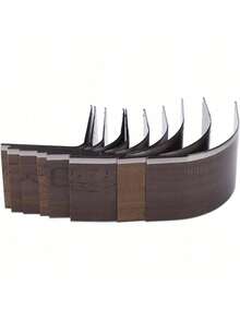 EstiloRecortadora de Bordes de Esquina de Cuero, 10 Uds., Punzón Cortador de Cuero, Herramientas Artesanales de Cuero, Punzón Cortador para Trabajo Manual, Correa, Cinturón, Cartera, Bolso, Billetera de CueVersión mejorada - 1 - Ver 10