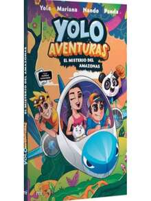 LIBRO INFANTIL/ JUVENIL/CÓMIC. YOLO AVENTURAS 2. EL MISTERIO DEL AMAZONAS. Sumerge a YOLO y sus amigos en una expedición extrema al corazón de la selva más peligrosa del planeta. Entre ruinas ocultas, enigmas ancestrales y amenazas inesperadas, el equipo deberá usar su ingenio y trabajo en equipo para sobrevivir y descubrir un secreto que podría cambiarlo todo. Con acción constante, humor y un entorno lleno de misterio, este libro atrapa a los jóvenes lectores y despierta su curiosidad por la aventura, la amistad y la exploración. ¡Una lectura emocionante que no se suelta hasta el final! Es ideal para lectores jóvenes que disfrutan historias dinámicas, divertidas y llenas de acción. - Libro único - Ver 2
