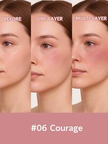 FV High-Pigment Liquid Blush, Long-Lasting & Buildable, Lightweight Blendable Texture For Natural Dewy Makeup Look, Rare Brand Cosmetics, Ideal For Women & Girls, Perfect Winter Choice, Y2K Fashion, Great Birthday & Christmas Gift, Party Essential, Best Color - Lòng can đảm - Xem 4