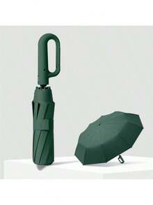 10-Rib Fully Automatic Folding Umbrella, High-End Appearance, Sunlight Dual-Use Parasol, Extra Large & Reinforced