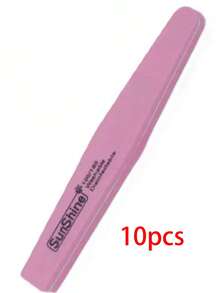 Bộ 10 dũa móng tay và khối đánh bóng bằng mút xốp, hai mặt, độ nhám 100/180, dụng cụ làm móng chuyên nghiệp để tạo hình và đánh bóng móng. - Nhiều màu - Xem 21