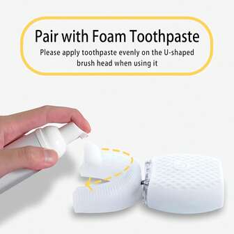 300mAh Smart Electric Toothbrush, Suitable For Daily Oral Care For Men And Women, Soft Silicone Bristles Effectively Clean Teeth, Convenient For Travel, Great Gift For Valentine's Day Or Father's Day