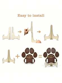 Personalized Dog Memorial Gift, Customized Wooden Pet Memorial Photo Frame, Dog Memorial Gift, Pet Loss Gift, Pet Passing Gift - Multicolor - View 10