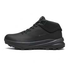 Urban Outdoor Hiking Shoes Men's China Genuine Leather Waterproof Sports Shoes Autumn Winter Travel Shoes - 卡其 - 查看 2