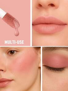 FV High-Pigment Liquid Blush, Long-Lasting & Buildable, Lightweight & Blendable Texture For Natural Dewy Makeup Look, Rare Brand Cosmetics, Ideal For Women & Girls, Perfect For Winter, Y2K Fashion, Great Gift For Birthday & Christmas, Essential For Parties, Best Color - Em yêu - Xem 5