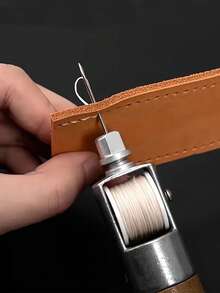 7件套皮革缝纫工具包，手工缝纫工具，适用于DIY皮革工艺、制鞋、皮革雕刻、皮革缝纫用品