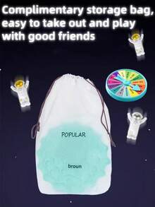 平衡游戏太空人棋子玩具，适合两人对战，随机惩罚游戏（适合各种节日、万圣节、圣诞节与朋友或家人一起玩）情侣游戏 - 藍色(新) - 查看 7