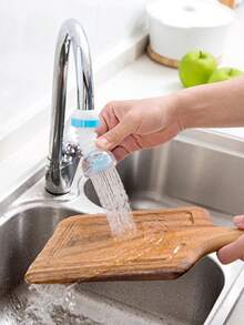 1/2/4件套水龙头花洒,便携式水龙头延长软管,手持花洒,适用于各种水龙头,可用于沐浴、宠物清洗、蔬菜冲洗、狗狗洗澡、美容产品,多功能水龙头防溅罩,厨房净水器,可伸缩旋转,带矿石节水花洒头 - 彩色 - 查看 2