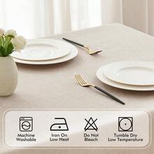 Kitchen Tablecloth - Natural - View 6