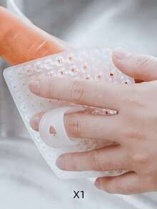 1pc Flexible Multi-Purpose Kitchen Vegetable & Fruit Cleaning Brush