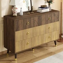 Modern Sideboards, Cabinets, Storage Cabinets, Chest Of Drawers, Suitable For Living Room/Dining Room/Entryway, 120 X 40 X 81cm (W/H/D) - 1 - View 7