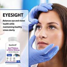 Bunkell Eye Pressure & Retinal Defense Dietary Supplement - With Bilberry & French Maritime Pine Extracts - Supports Overall Eye Health - 120 Capsules - 1 chai - Xem 3