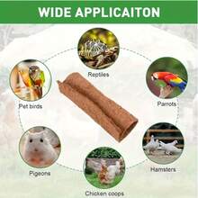 3-Specification Coconut Shell Fiber 6-Pack Poultry Nesting Mat -11.81 X 11.81/11.81 X15.74/15.74X15.74 Inch Moisture Resistant And Insulated Chicken House Mat, Easy To Manage Chicken Nest Box Mat, Suitable For Flower Pots, Window Boxes, Flower Baskets, Animal Pet Pads, Reptile Carpets - 棕色/11.81 X*11.81inch - 查看 7