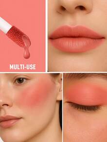 FV High-Pigment Liquid Blush, Long-Lasting & Buildable, Lightweight & Blendable Texture For Natural Dewy Makeup Look, Rare Brand Cosmetics, Ideal For Women & Girls, Perfect Winter Choice, Y2K Fashion, Great Birthday & Christmas Gift, Party Essential, Best Color - Alice - 查看 5