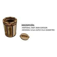 TendenciaSalero Fiesta Mdf 3mm 12 PiezasCalidad premium - Mi Primera Comunión - Ver 2