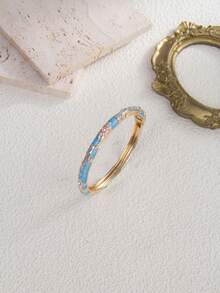 这款复古皇家花卉珐琅开口弹力手链，适合办公室佩戴、日常穿搭、街头风以及音乐节等场合。时尚女性可将其作为珠宝佩戴。也是节日礼物的理想之选，尤其适合婚礼、情人节、母亲节或生日等场合。 - 四花朵 - 查看 8