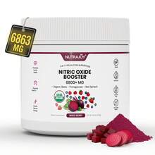 Nitric Oxide Supplement With Organic Beet Root 6800+ MG Powder , Pomegranate, & Red Spinach, Energy, Heart Health & Circulation Support, 30 Servings (1 Month Supply), Mixed Berry - 1瓶 - 查看 1