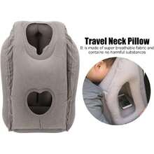 Almohada inflable de viaje, alivia la fatiga, almohada inflable de diseño hueco para el cuello, proporciona apoyo para exteriores para mujeres,37277725 - Multicolor - Ver 6