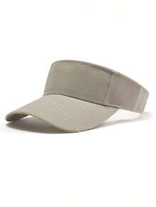 1pc Women's Adjustable Wide Brim Sunhat, Suitable For Spring & Summer, Classic Fashion Beach Baseball Cap, Slimming, Breathable & Foldable Beach Hat - B - View 7