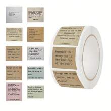 500pcs Motivational Sticker Pack, Vinyl Stickers Suitable For Laptop, Bumper, Skateboard, Water Bottle, Computer And Phone