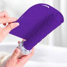 1/2 Hot Styling Tool Pad, Universal Size Straightener And Curling Iron Insulation Pad, Suitable For Storage And Travel Use. Heat Resistant Silicone Hair Styling Pad Storage Insulation Pad, Suitable For Silicone Insulation Pads For Straighteners, Flat Permers, Curling Irons, And Irons. With This Anti Slip Silicone Insulation Pad, You Can Protect Your Styling Tools And It Is Suitable For Scenarios Such As Traveling, Hotels, Commercial Makeup Bags, Etc - 彩色 - 查看 7