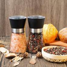 2.5" X 5.1" Salt And Pepper Grinder Set, Refillable Spice Grinders - Multicolor - View 8