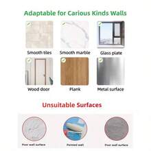 No-Drill Stainless Steel Razor Holder Adhesive Wall-Mounted Shaving Organizer Plug Hook And Storage Rack For Bathroom And Kitchen - Black - View 10