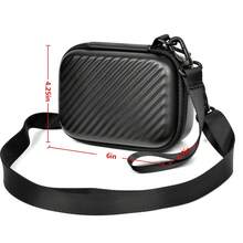 Case For Canon PowerShot G7X Mark/ SX740/SX720 4K Digital Camera, Point And Shoot Vlogging Camera Bag With Padded Divider Holds SD Cards. Strap Is Attached For Travel- Box Only - màu đen - Xem 3