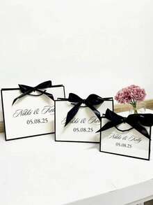 Custom Gift Bag, Gift Box Alternative, Bridesmaid Gift Box, Bridal Party, Custom Birthday Gift Package, Wedding Gift Bags, Bridesmaid Gift Bag, Engagement Gift Bag, Christmas Gift, Halloween, Halloween Decoration - Multicolor - View 3