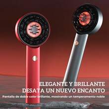 Cepillo Masajeador Inteligente Con Terapia De Luz Y Esencia - Rojo - Ver 6