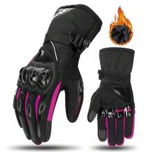 1 Pair Motorcycle Gloves Winter Hand Warmers Protective Glove Full Finger Waterproof Motorbike Gloves Touch Screen Moto Riding Gloves Outdoor Skiing Skate Keep Warm Motocross Motorcycle Accessories Riding Essentials For Women Men Rider Gifts - WN-01 - View 14