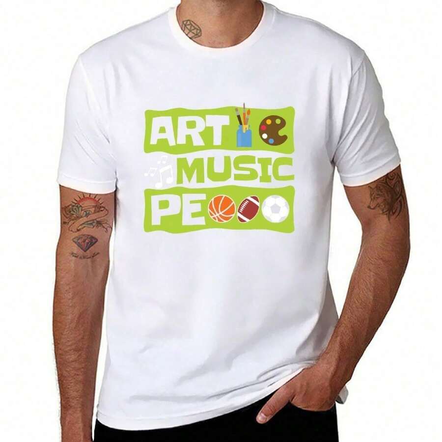 Men T-Shirts - White - View 1