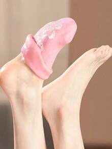 1 Pair Gel Foot Mask Socks, For Repairing Dry, Cracked Feet, Moisturizing, Exfoliating And Nourishing With Essential Oils, Anti-Slip To Prevent Cracking, Unisex Suitable For All Seasons - Multicolor - View 4