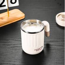 304 Stainless Steel Coffee Mug, Large Capacity Leak-Proof Travel Tumbler With Straw, Suitable For School, Office, Home, Travel, Ramadan, Gifts, Graduation, Valentine's Day, Christmas, Wedding, Birthday - Multicolor - View 4