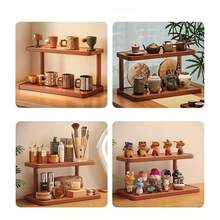 Desktop Storage Rack, Cup Holder Organizer, Tabletop Desk Mug Rack For Water Cups, Coffee Mugs, Tea Sets - Multicolor - View 5