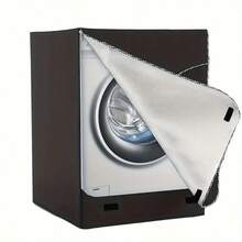 1pc Washing Machine/Dryer Cover, 420D Oxford Cloth Material, UV & Dust Protection, Adjustable Drawstring, Universal Fit,Women's Day,Travel Essentials,Wedding Favours,Y2k,Bedroom,Car Accessories Women,Kitchen Decor,Wedding,Y2k,Party - Multicolor - View 7