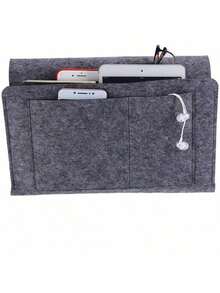 EstiloTendenciaBolsa De Almacenamiento Junto A La Cama Yosoo Dormitorio Pensativo Fieltro Bolsa Para Colgar Rieles De Contenedores Contenedor Colgante TV Soporte Remoto Para El Dormitorio Del Vivero Bunk Car Pram Hospital Cama Cama Respaldo Del AutomóVilCalidad PremiumVersióN Mejorada - 1 - Ver 6
