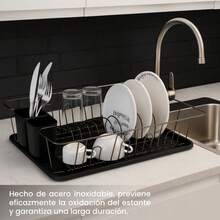 DuVlo Dish Drying Racks - Black - View 3