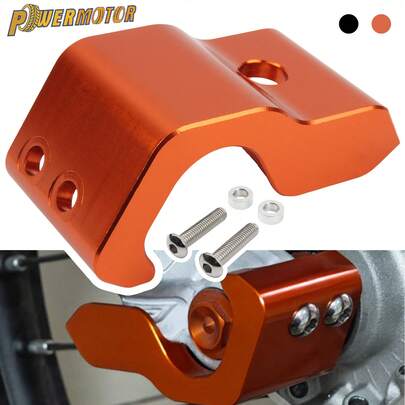  PowerMotor Motorcycle Right Front Fork Lug Guard Protection Shoe Cover For KTM EXC EXCF XCW XC XCF XCFW SX SXF 125 150 250 300 350 450 500