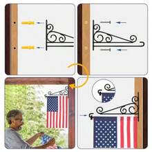 NQ Garden Flag Wall Hanger04 - 134pulgadas1unidad - Ver 4