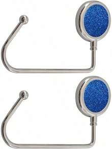 EstiloKESYOO 2 Uds Colgador De Llaves Mesa De Bar PortáTil Perchero PortáTil Bolso De Almacenamiento Soporte De Bolsa Para Monedero Perchero PortáTil Gancho Gancho Para Mochila Bolso DeVersióN Mejorada - Negro - Ver 11