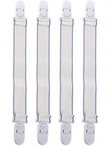 EstiloSujetador De SáBanas, 4 Piezas Sujetadores De Clip De SáBanas Multiusos Sujetadores Sujetadores De Colchones Clavijas De RopaVersióN Mejorada - 1 - Ver 10