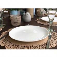 Mantel de papel kraft TendenciaBlonda de 41 cm, 100 piezas # 16 Manteleria PlatosCalidad premium - 1 - Ver 2