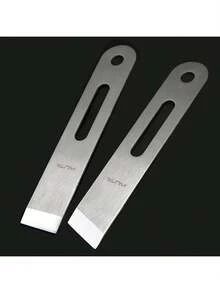 EstiloTendenciaWUTA - Cuchillo De Piel De Acero Inoxidable, Cuchillo Adelgazante De Piel, DiseñO Profesional, Corte Afilado Para Manualidades, Corte De Piel (Redondo/Plana/Inclinada Y Diestro/Zurdo)Calidad PremiumVersióN Mejorada - 1 - Ver 8