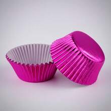 TendenciaCapacillos O Capacillo Cupcake Estandar 50 Pzas MetalicosCalidad premium - Rosa - Ver 7