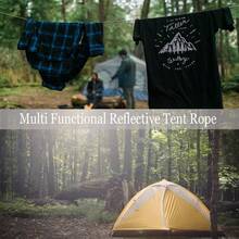 1.Fluorescent Green - AIDIER Reflective Nylon Cord Tent Guyline Rope for Camping Tent Outdoor Packaging - 1Verdefluorescente - Ver 5