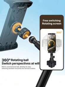 1pc Car Meal Tray Holder Cup Holder Storage Rack Organizer - A - View 8