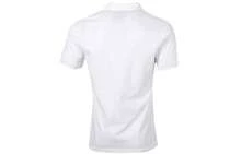 Nike Sportswear 纯色 Logo 休闲运动 Polo 衫，男款，白色 - 白色 - 查看 3