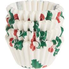 Fox Run Vasos Desechables para Hornear de Navidad 1.5 x 1.5 x 0.75 Pulgadas Color Blanco - Multi - Ver 1