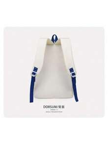 Women's Fashion Waterproof Backpack With Large Capacity - Màu xanh lam - Xem 5